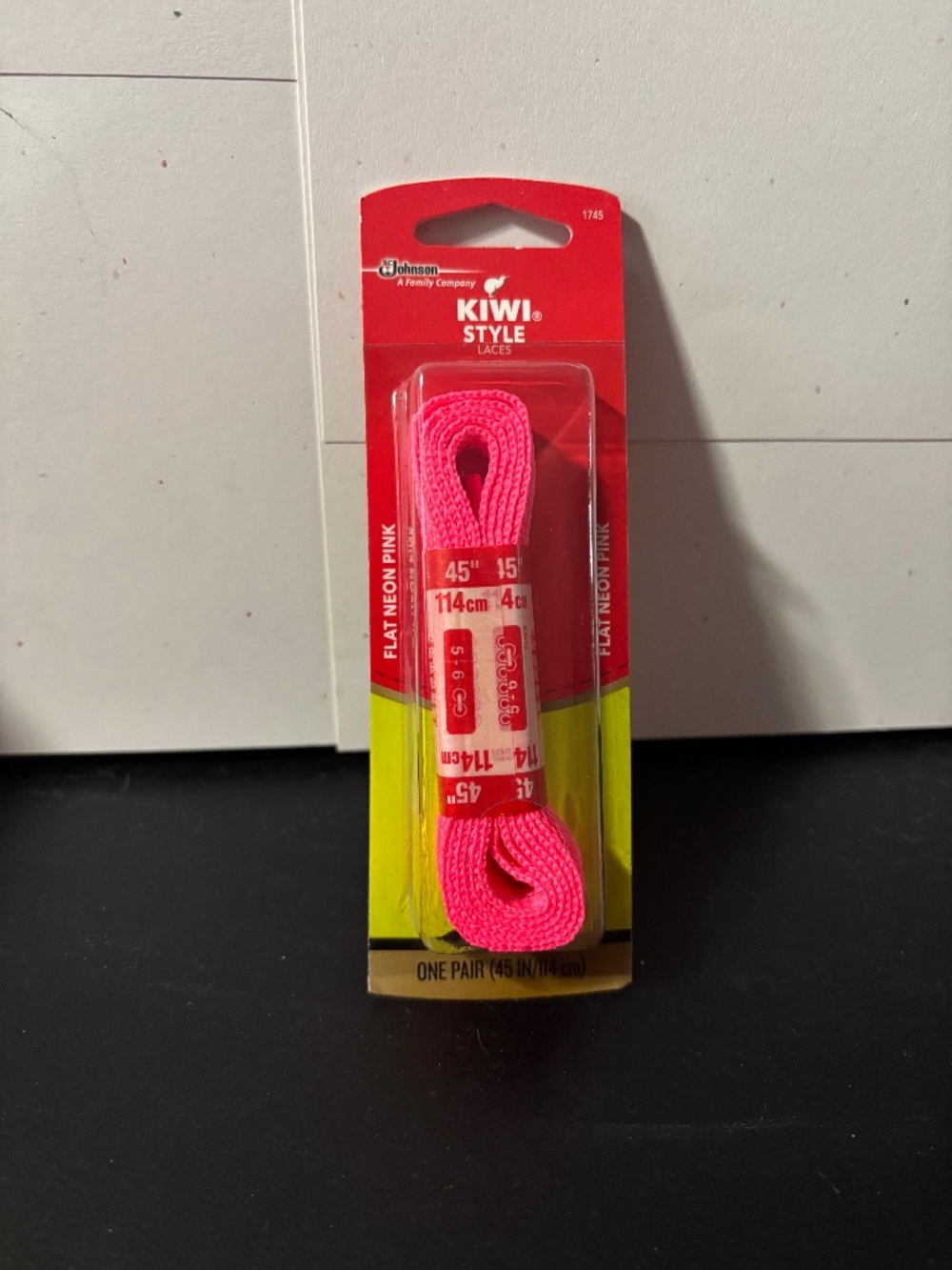 Pink sport shoe laces